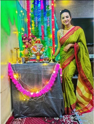 Amruta is a devotee of Lord Ganesha