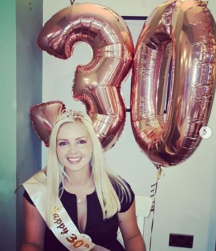 Birthday celebration of Leonna