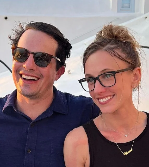 Cameron Friscia and his wife Kat Trimf