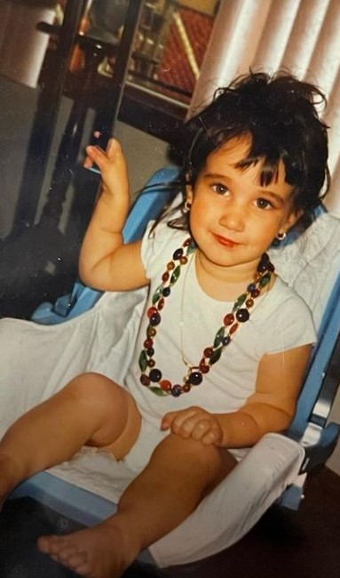 Childhood image of Maria Amato