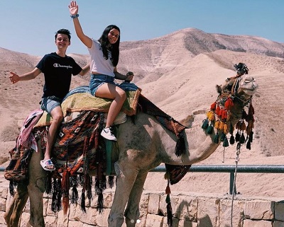 Chloe Schnapp went to Israel with her family
