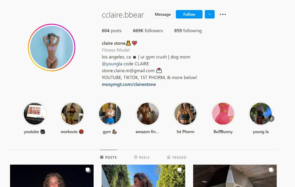 Claire Stone (TikTok Star) Age, Biography, Height, Net Worth, Wiki