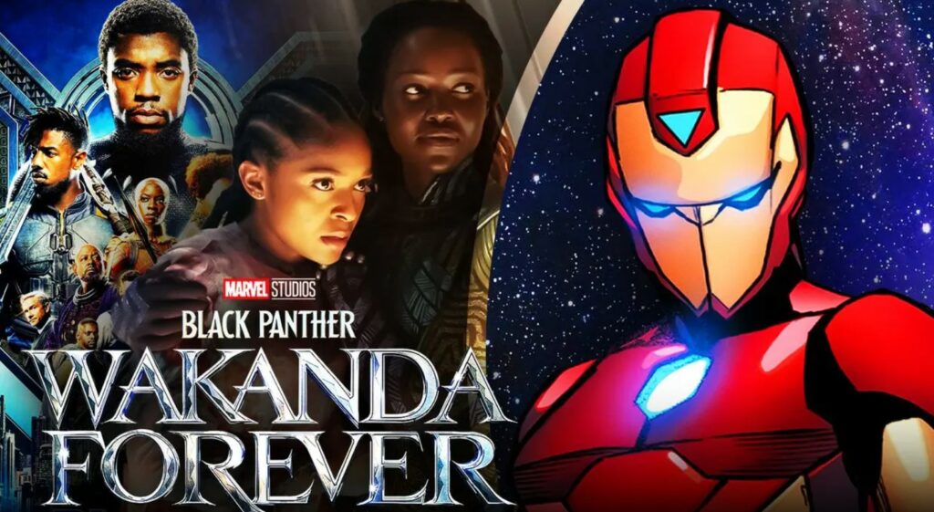 Dominique Thorne plays the role of Riri Williams in the movie Black Panther Wakanda Forever