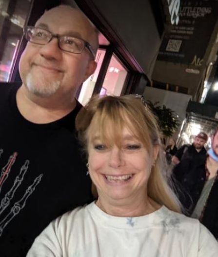 Elva Josephson with her husband Dmitry Grossman