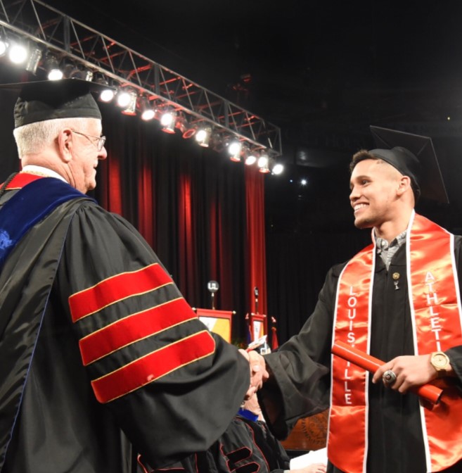 Eric Ortiz completed his graduation from University of Louisville