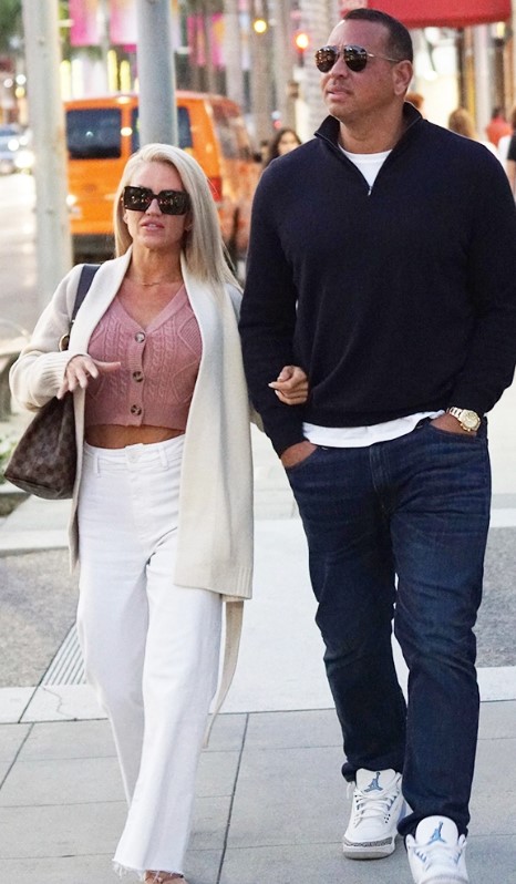 Jaclyn Cordeiro with her boyfriend, Alex Rodriguez