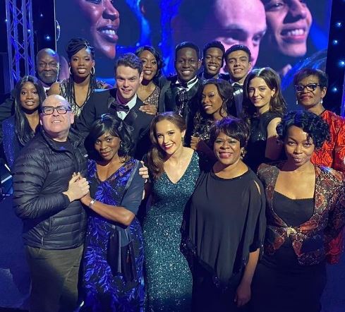 Jay with the star cast of Anthony movie