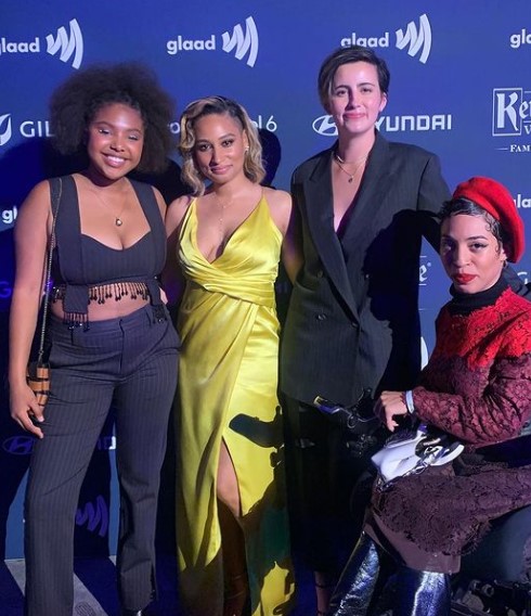 Jordan Hull attended the Awards show with her co-stars including Rosanny Zayas, Jacqueline Toboni, and Jillian Mercado