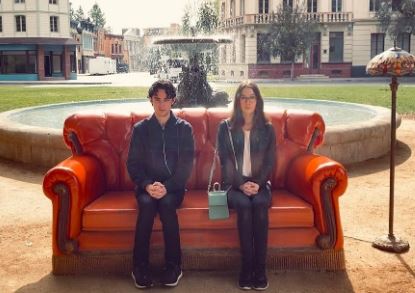 Katherine with her co-actor