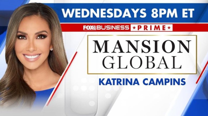 Katrina Campins host Mansion Global