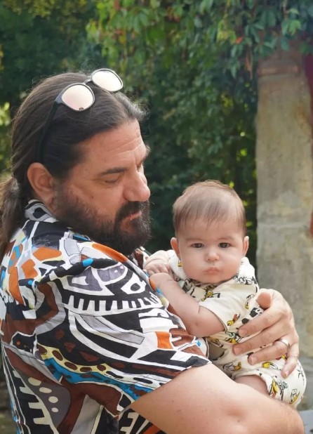 Laura Galán husband Patrick Bencomo Weber and son Teo Bencomo