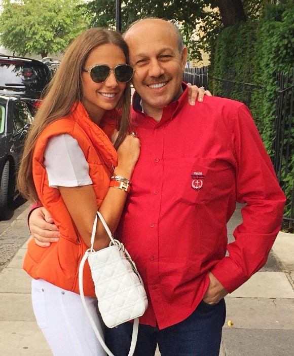 Loujain Adada and her father