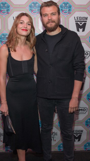 Mathilde Ollivier with Pilou Asbæk (actor)