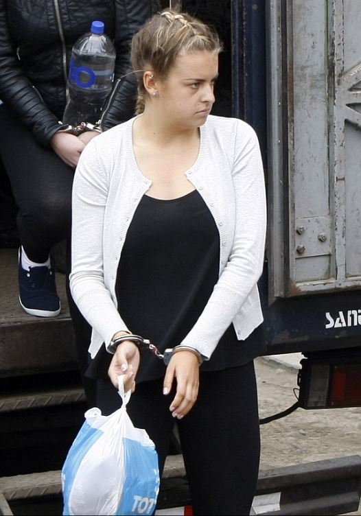 Melissa got arrested for drug smuggling