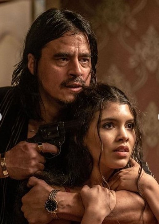 Mia Sanchez in the movie Memory