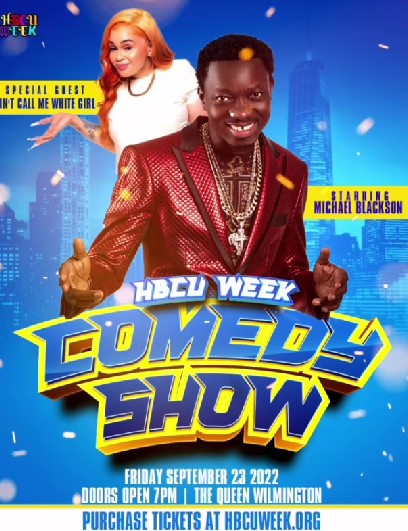 Michael Blackson came in the show