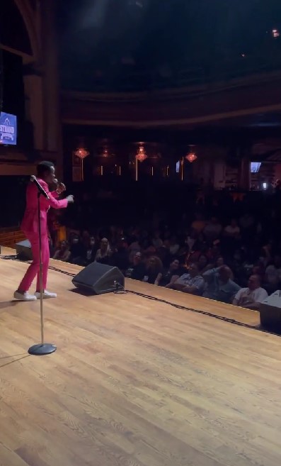Michael Blackson is a standup comedian