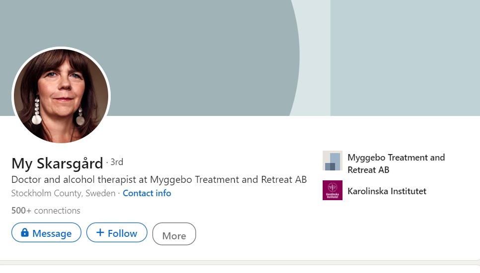 My Skarsgård LinkedIn Page