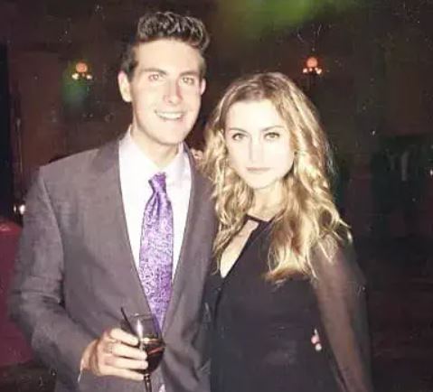 Olivia with her ex-husband Harry Hill