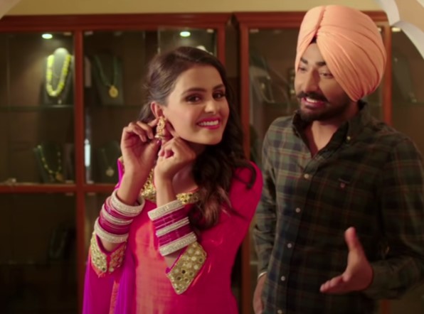 Priyanka Chahar Choudhary featured in the Punjabi MV Sher Marna