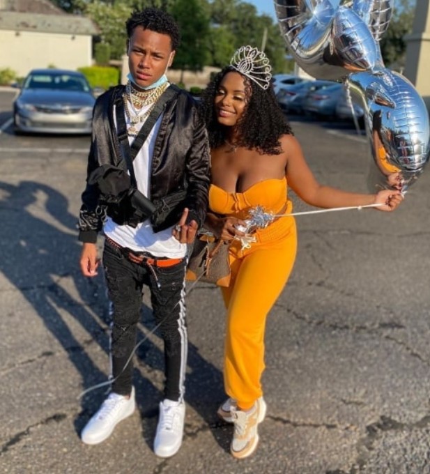 Richboy Troy with his sister Steph Thomas