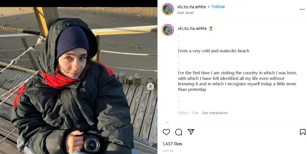 Victoria White Panzuto's Instagram post