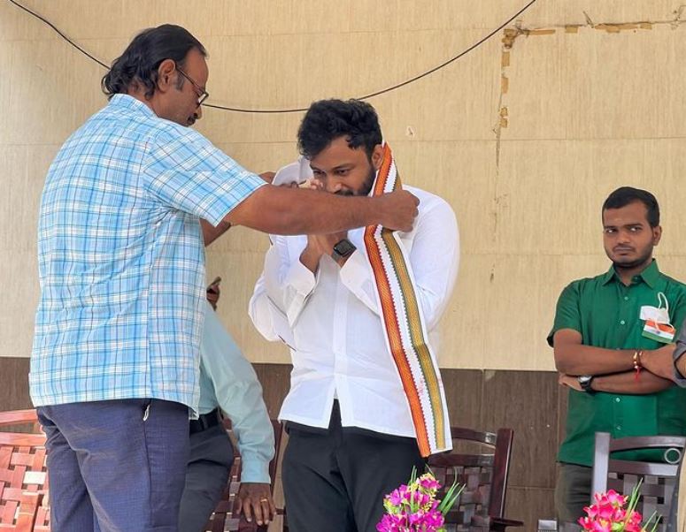 Vikraman Radha Krishnan is a politician