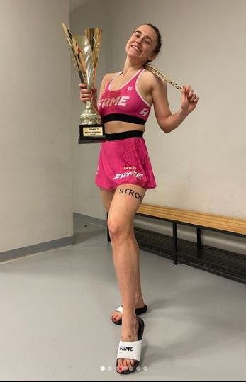 Wiktoria wins trophy