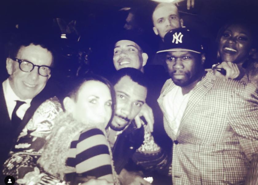 An old image of Jennifer with her friends