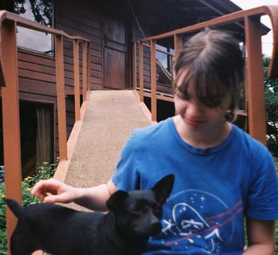 An old picture of Emma Myers