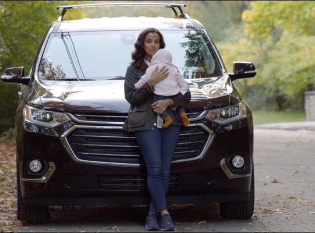 Athena with her car