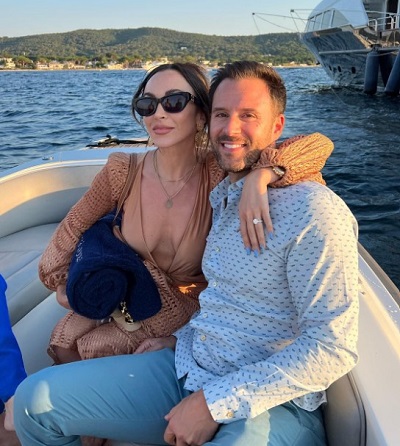 Farrah Brittany with her lover Alex Mano