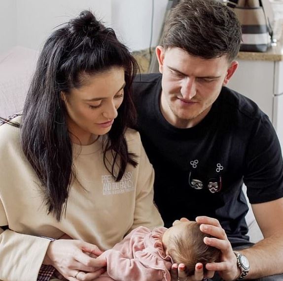 Fern and Harry with their daughter