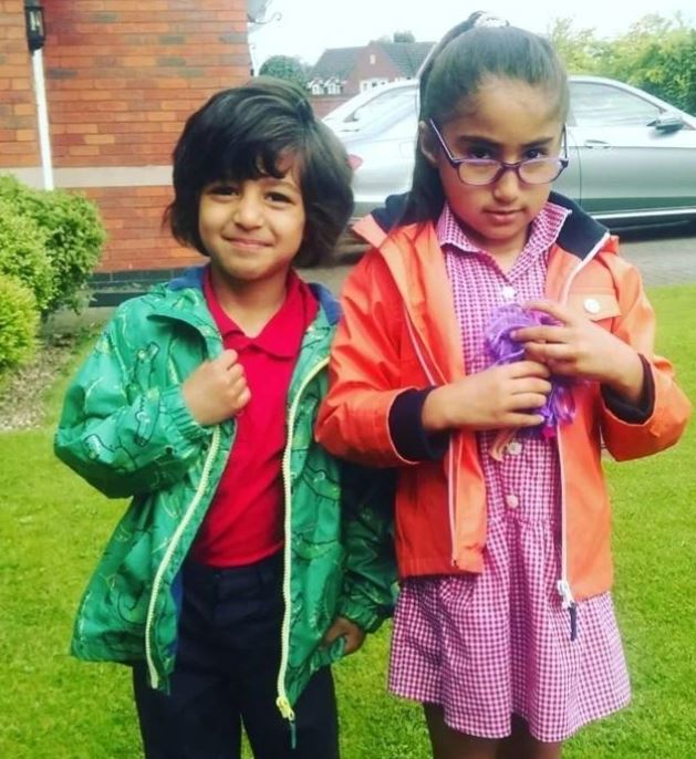 Javeria Siddique's son and daughter