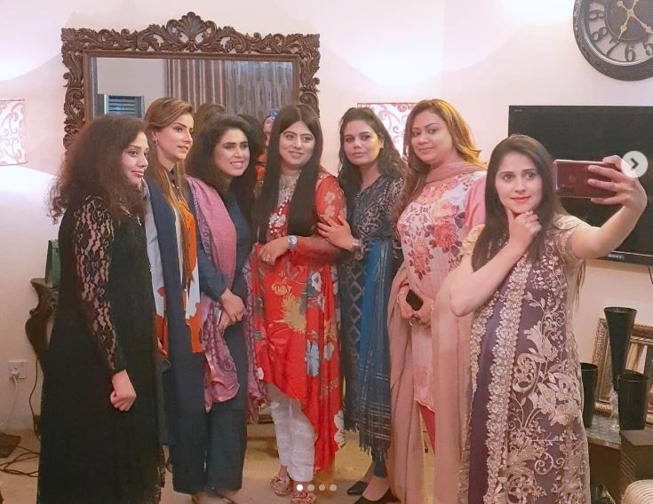 Javeria Siddiqui with her besties