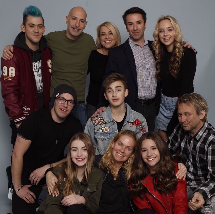 Lauren Orlando with her family