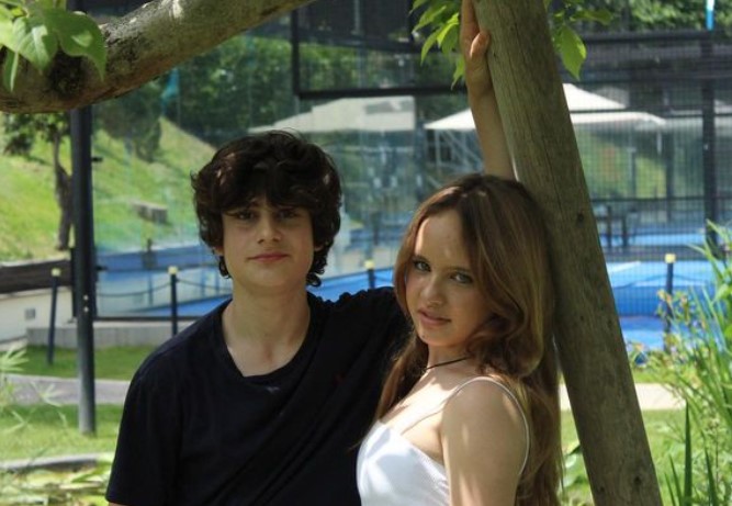 Liam Nicolosi and Francesca La Cava