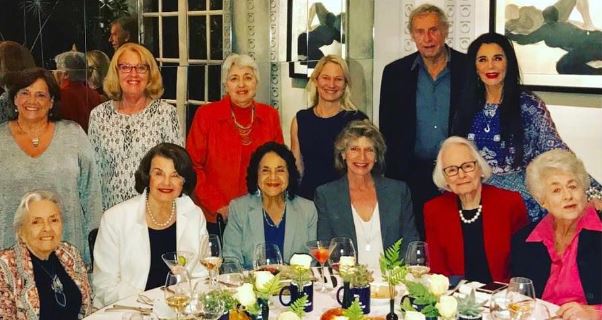 Mavis Leno with the other ladies of Non-Profit Organization
