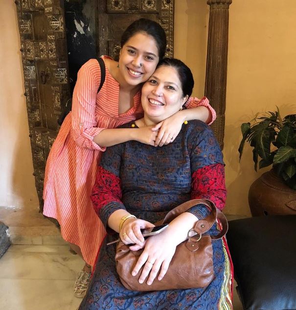 Muskkaan Jaferi with her mom Nazima Jaferi