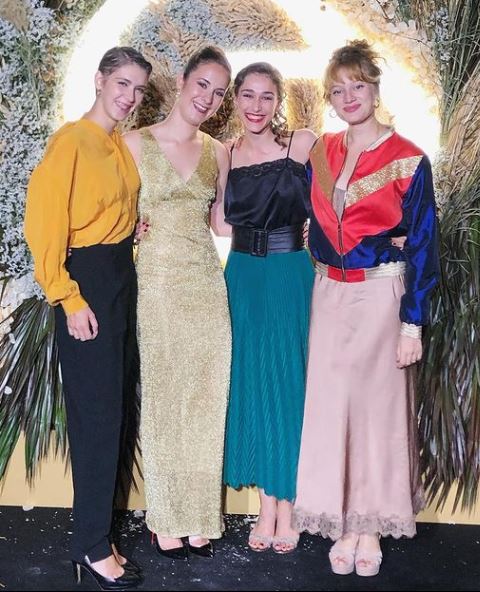 Nadia Tereszkiewicz with her frriends