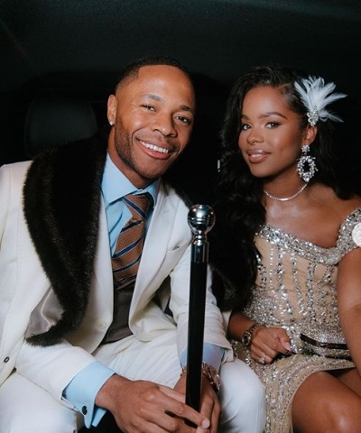 Paige Milian with her lover Raheem Shaquille Sterling