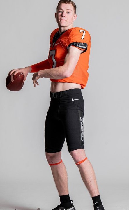 Todd Drummond plays football for South Dakota Football team