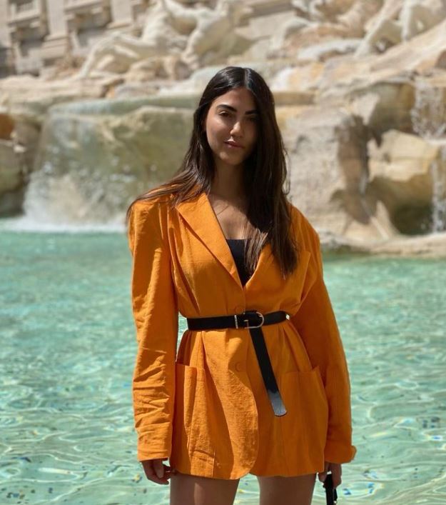 Agustina Bascerano loves to go to beaches