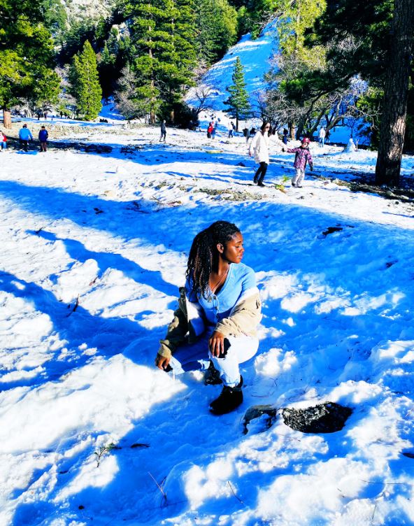 Allure Mitchell loves hiking
