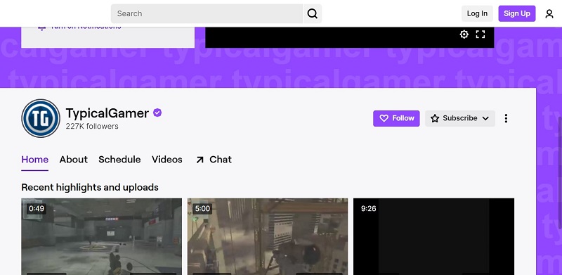 Andre Rebelo Twitch account
