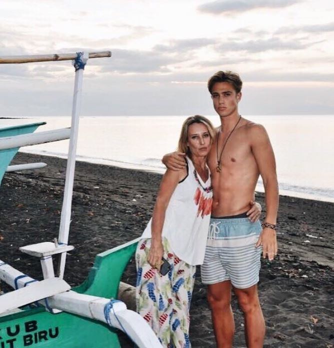 Creed McKinnon with her mom Gillian McKinnon