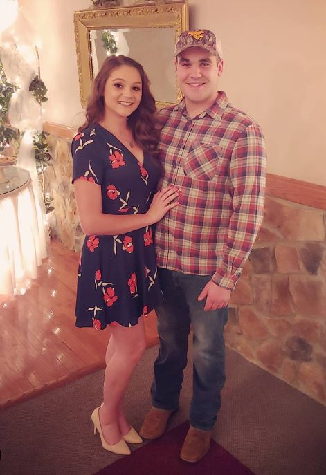 Elizabeth Lynch with her boyfriend Jake Gosnell