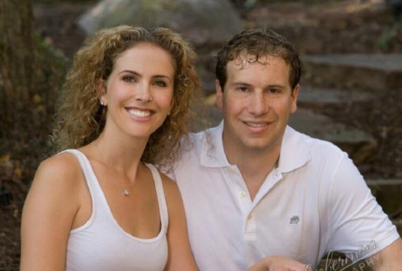 Emily Ishbia with her husband Mat Ishbia