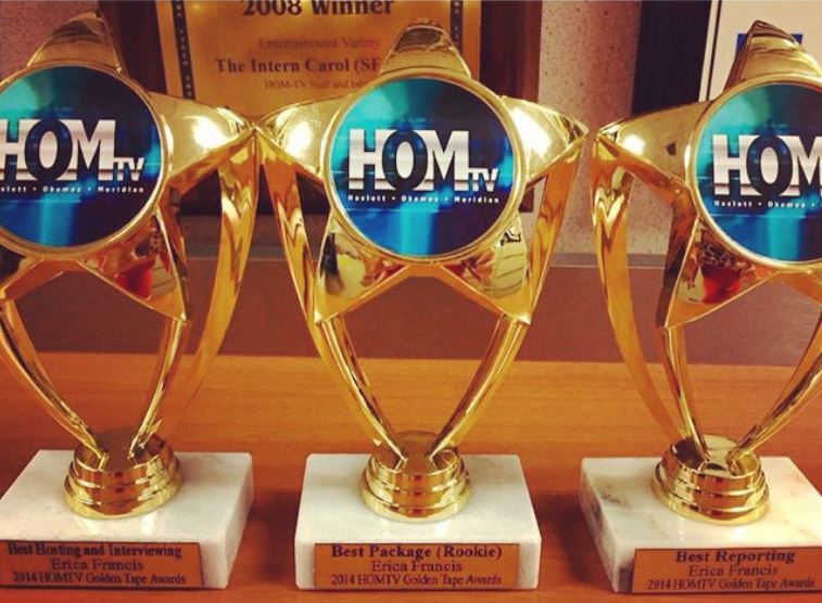 Erica won many awards
