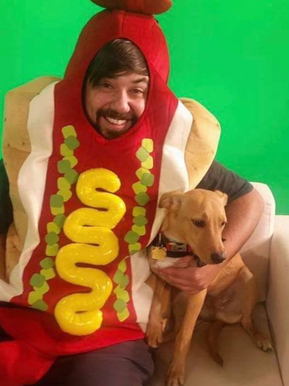 Frank and his dog